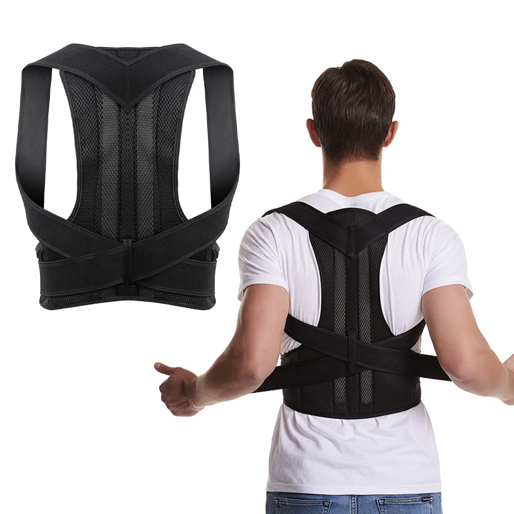 Correcteur de posture dorsal mixte.
